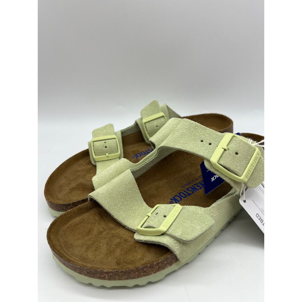 Birkenstock Arizona Soft Footbed Faded Lime Women's Size 11 New - Picture 9 of 16